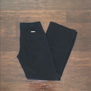 Michael by Michael Kors Black Dress Pants